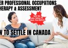 Other professional occupations in therapy and assessment Guide to Canada Immigration: Exploring Salaries, Job Duties, and Where to Live