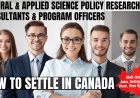 Natural and applied science policy researchers, consultants and program officers Guide to Canada Immigration: Exploring Salaries, Job Duties, and Where to Live