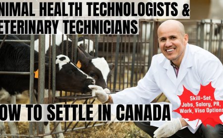 Animal health technologists and veterinary technicians Canada Immigration Pathways: Understanding Salaries, Work Roles, and Best Provinces