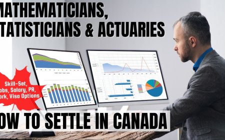 Mathematicians, statisticians and actuaries Opportunities in Canada: A Comprehensive Immigration, Salary, and Duties Guide
