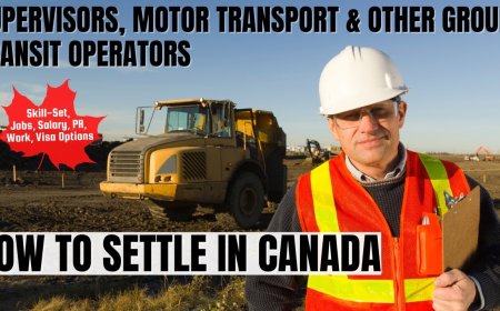 Supervisors, motor transport and other ground transit operators Opportunities in Canada: A Comprehensive Immigration, Salary, and Duties Guide
