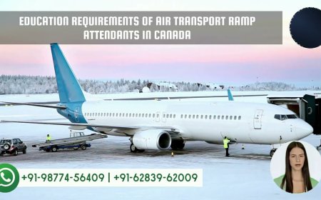Air transport ramp attendants Opportunities in Canada: A Comprehensive Immigration, Salary, and Duties Guide