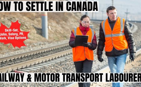 Railway and motor transport labourers Canada Immigration Overview: Key Insights on Salaries, Employment, and Regional Advantages