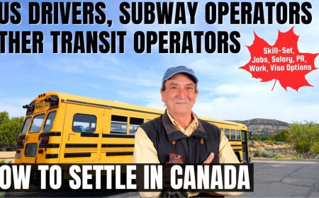 Bus drivers, subway operators and other transit operators Canada Immigration Pathways: Understanding Salaries, Work Roles, and Best Provinces
