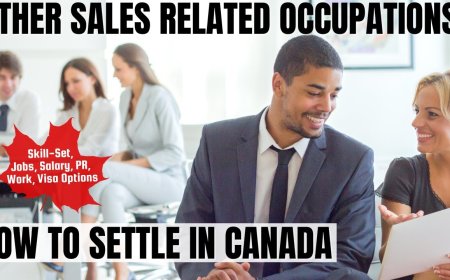 Other sales related occupations Canada Immigration Pathways: Understanding Salaries, Work Roles, and Best Provinces