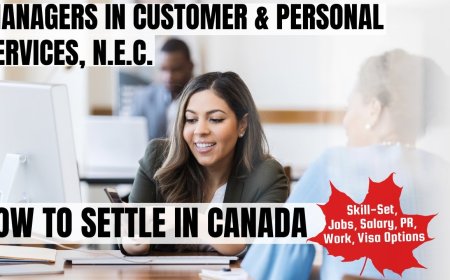 Managers in customer and personal services, n.e.c. Opportunities in Canada: A Comprehensive Immigration, Salary, and Duties Guide