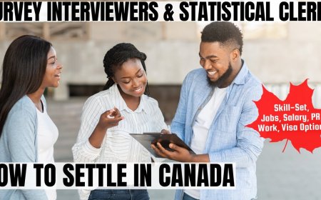 Survey interviewers and statistical clerks Canada Immigration Pathways: Understanding Salaries, Work Roles, and Best Provinces