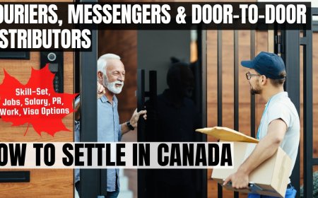 Couriers, messengers and door-to-door distributors Canada Immigration Pathways: Understanding Salaries, Work Roles, and Best Provinces