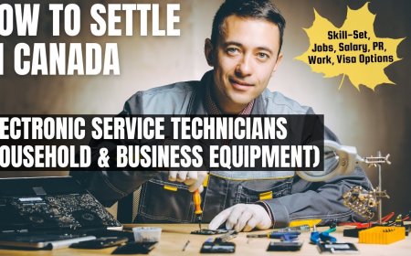 Electronic service technicians (household and business equipment) Canada Immigration Pathways: Understanding Salaries, Work Roles, and Best Provinces