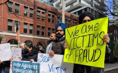 Indian Students in Canada Protest Immigration Policy Changes | Canada Immigration Updates