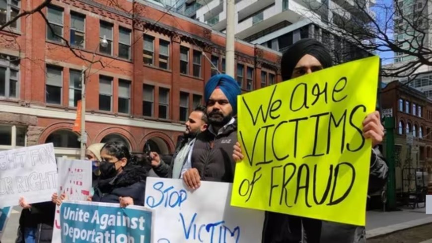 Indian Students in Canada Protest Immigration Policy Changes | Canada Immigration Updates