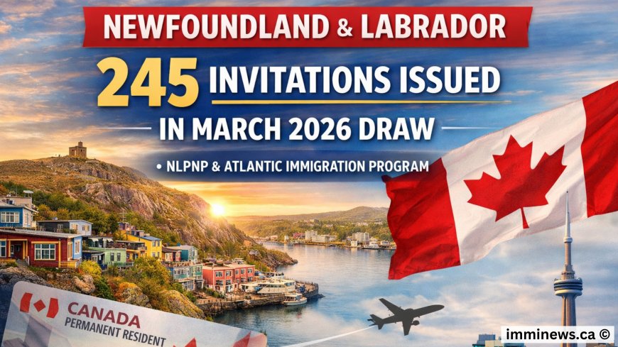 Newfoundland and Labrador Invites 245 Candidates in New 2026 PNP Draw