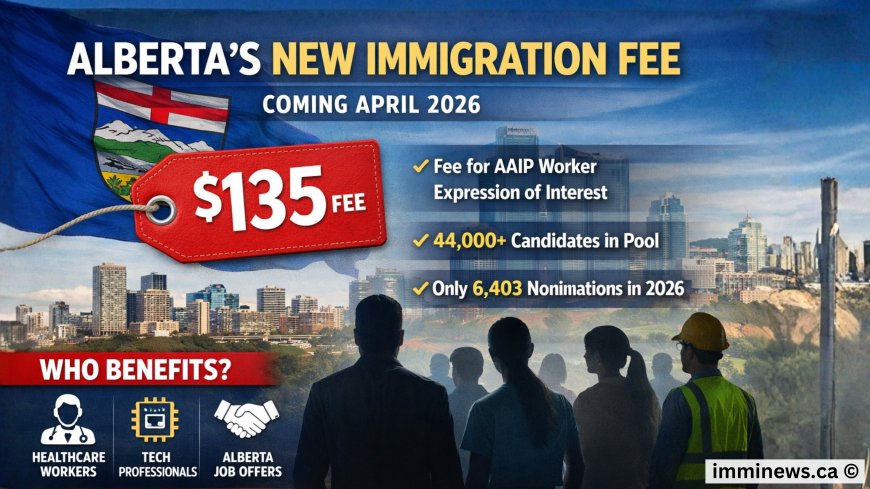 Canada PR Gets Costlier: Alberta Introduces $135 AAIP Expression of Interest Fee